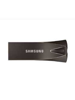 Флеш-память Samsung BAR Plus, 128Gb, USB 3.1 G1, металл, серый, MUF-128BE4/APC