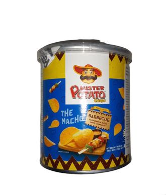 Чипсы Мистер Картошка (mr. Potato) со вкусом барбекю, в упаковке 40 гр