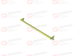 G-2246B Поперечина для крепления фронтальных кронштейнов с гальваническим покрытием, L=600мм Цвет: золото