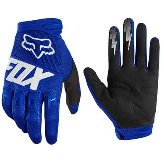 Велоперчатки Fox, |S|L|, длин. пал., синие