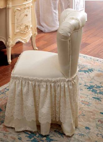 КРЕСЛО ДЛЯ ТУАЛЕТНОГО СТОЛА PRESTIGE PLUS ART.PP15 (L55*P55*H108) BARNINI OSEO