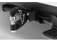 Универсальный фаркоп (ТСУ) крюк черный + шар хром