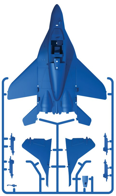 Сборная модель: (Звезда 5210)  Российский самолет истребитель