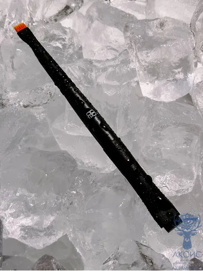 Кисть PACE №2 + доп. аппликатор в желтом упругом для ламинирования ресниц