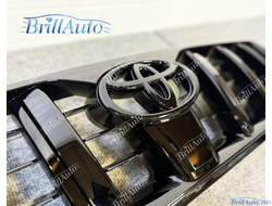 Решетка Toyota Prado 120 черная антихром