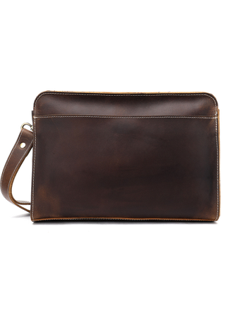 Мужской клатч, сумка натуральная кожа "Myron"