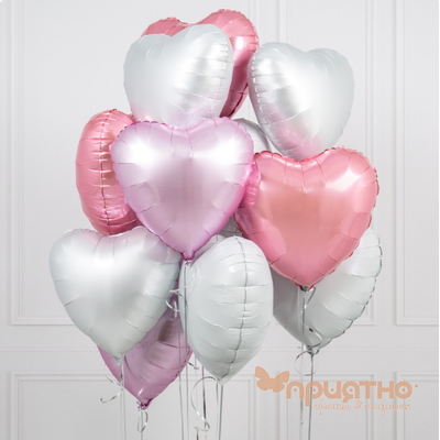 CЕТ ИЗ ВОЗДУШНЫХ ШАРОВ ДЛЯ ДЕВОЧКИ &quot;ЛЕБЕДЬ&quot;