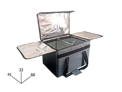 Термосумка для обедов на липучке 78 литров