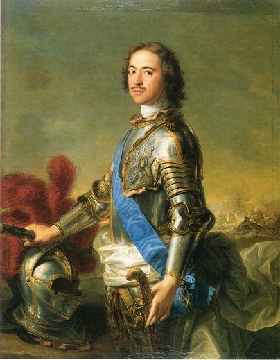 Портрет Петра I кисти Жан-Марка Натье, 1717 год