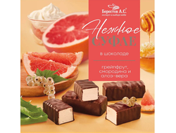 Суфле с грейпфрутом, смородиной и алоэ-вера, 155г (Берестов А.С.)