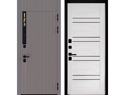 Дверь входная ДК21 с панелью 49 сосна прованс