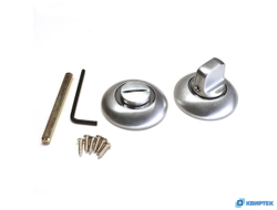 Фиксатор санузловый цвет Хром матовый купить в Челябинске | КВИРТЕК