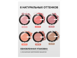Румяна компактные PRO BLUSH Relouis