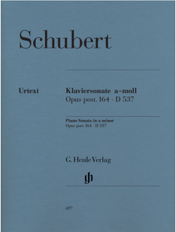 Schubert: Piano Sonata in a minor op. post. 164 D 537