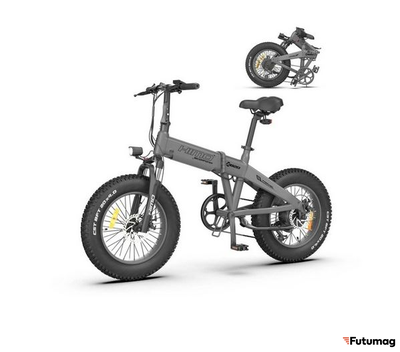 Электровелосипед Xiaomi HIMO ZB20 (широкие колеса) Серый