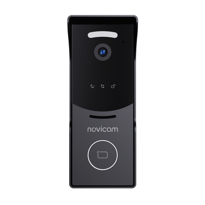 STRICT MR IP WIFI BLACK - IP вызывная панель 2.1 Мп со СКУД и WIFI, встроенный регистратор (фото) встроенный считыватель Mifare (Tuya/Smart Life)