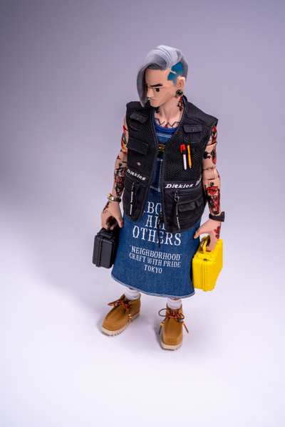 Татуировщик, тату-мастер - Коллекционная фигурка 1/6 Tattoo Artist - trickyMan12