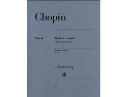 Chopin: Waltz e minor op. post.