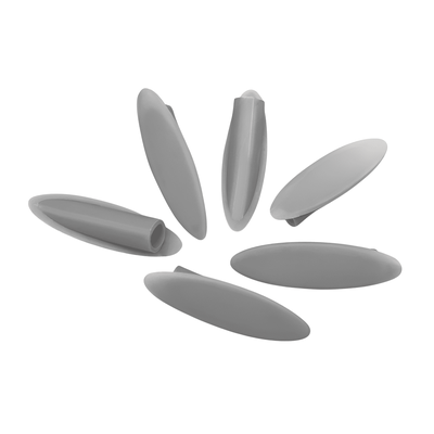 Заглушка под косой шуруп С1-05  серый (100 шт)