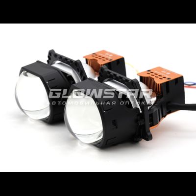 Билед модули Aozoom B-15 2024 (прямоугольные) 3.0 дюйма, 2 чипа, 5500K, 12V, 61W/77W, крепление 3R