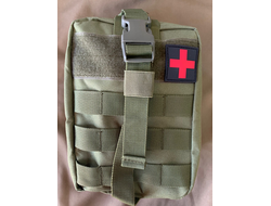Подсумок большой медицинский отрывной (олива) нет в наличии