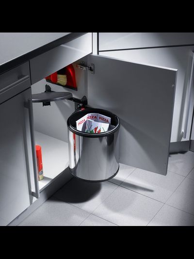 ВСТРАИВАЕМОЕ ВЕДРО ДЛЯ МУСОРА 15Л BIG-BOX HAILO 3715-10