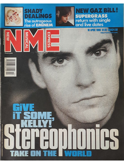 NME Magazine 10 April 1999 Stereophonics, Eminem, Supergrass Cover Иностранные журналы, Intpressshop