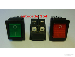 Выключатель клавиша "широкая" (2 положения) 03000086