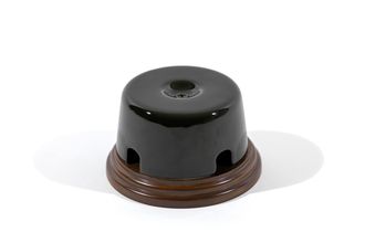 Распределительная коробка керамическая на подложке шоколад (Interior electric)