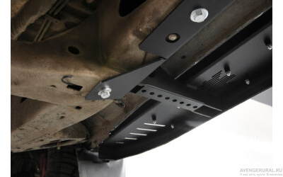 Пороги силовые BMS URBAN для Tayota Tundra Double Cab 2007-2021