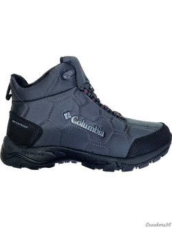 Ботинки Columbia Waterproof Серые Мужские (41-45)