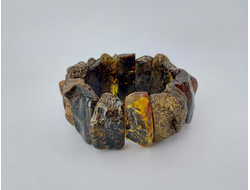 Браслет из "дикого" янтаря