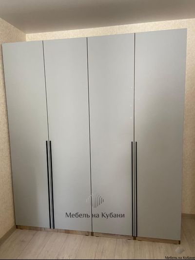 Этна шкаф Ш 57*50 Дуб эндгрей/Софт грей с зекралом