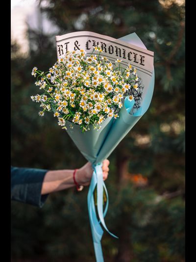 Монобукет с Матрикарией