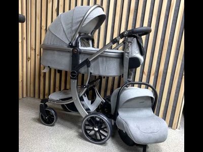 Детская коляска 3 в 1 Luxmom 601A Серый