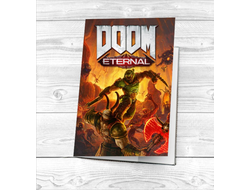 Обложка на паспорт Doom/ Дум №7