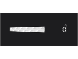 Молдинг из дюрополимера Decor Dizayn DD636, 3 метра