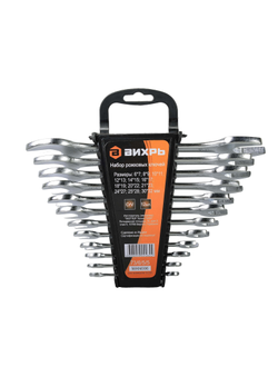 Набор рожковых ключей 12 шт 6-32 Вихрь 73/6/5/5