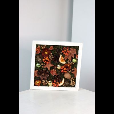 Новогодняя эко-картина № 1175