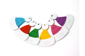 Новогодние шапочки, Двуслойный фетр, лого - насечка лазером. 