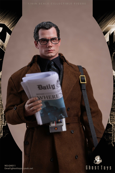 Кларк Кент (Генри Кавилл, "Человек из стали") - Коллекционная фигурка 1/6 Superman journalist Clark (GH-011) - Ghost toys