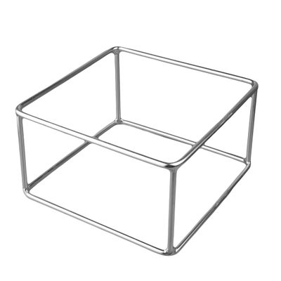 Подставка стойка для блюда для подачи 18*18*10 см нерж.