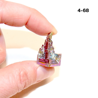 Висмут выращенный (кристалл) №4-68: 8,5г - 23*12*12мм