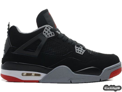 NIKE AIR JORDAN IV МУЖСКИЕ Черно-красные (35-45)
