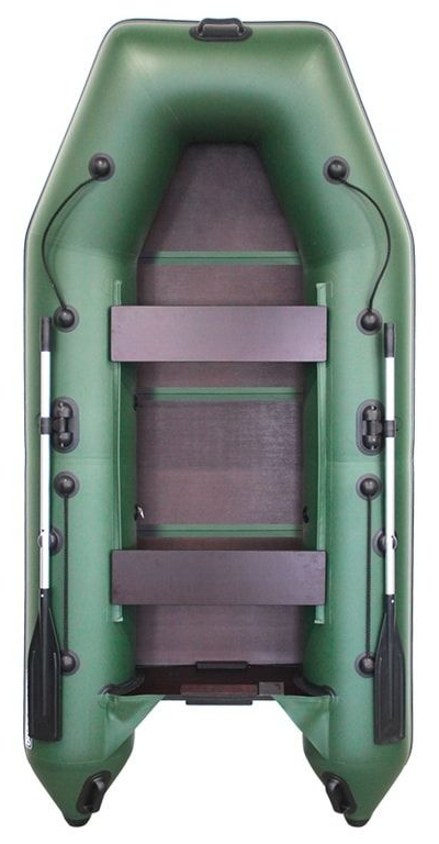 МОТОРНАЯ ЛОДКА АКВА 2900 С (СТАЦИОНАРНЫЙ ТРАНЕЦ, СЛАНЬ-КНИЖКА)