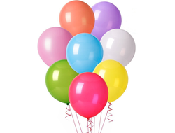 Воздушные шары "Ассорти" (пастель)