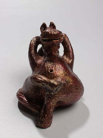 Талисман по года "Лошадь с сердцем" красная