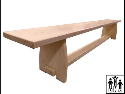 Скамейка гимнастическая 3 м деревянная