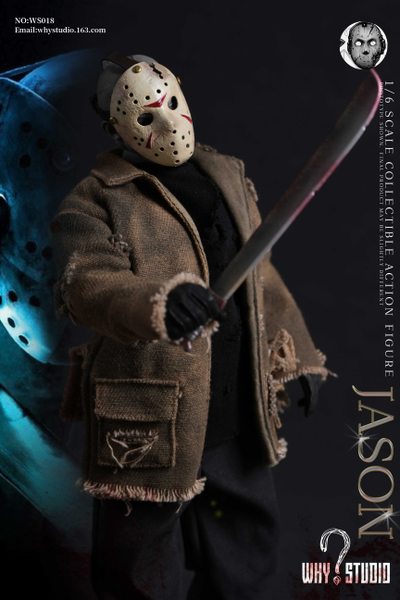 Джейсон Вурхиз (серия  "Пятница, 13-е") - Коллекционная фигурка 1/6 Jason action figure (WS018) - WHY STUDIO