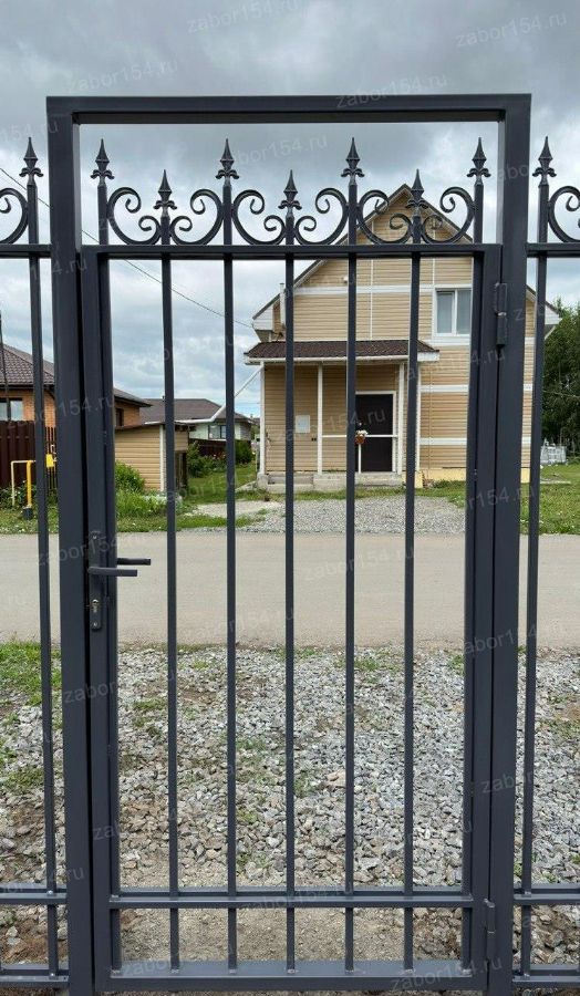 калитка с элементами ковки новосибирск